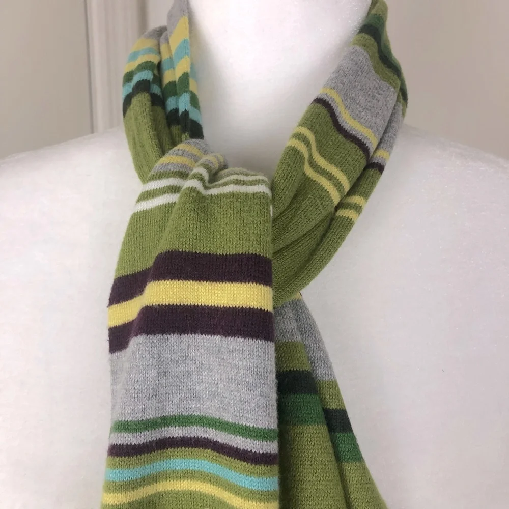 New Merona Multicolor Striped Scarf